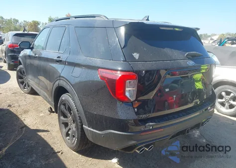 2022 Ford Explorer St из США, поврежденный, VIN 1FM5K8GC4NGA78161